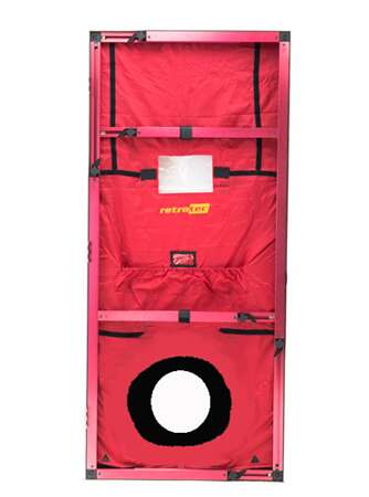 Duk til standard 43" alu. ramme - 200 og 300 vifte