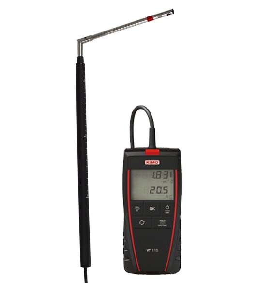 Kimo VT115 varmetrådsanemometer
