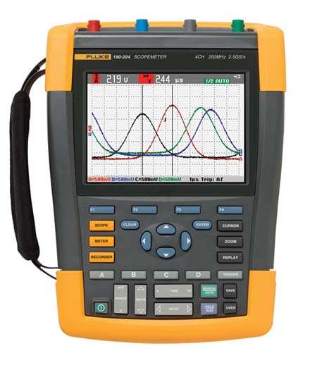 Fluke 190-204 ScopeMeter m/SCC290