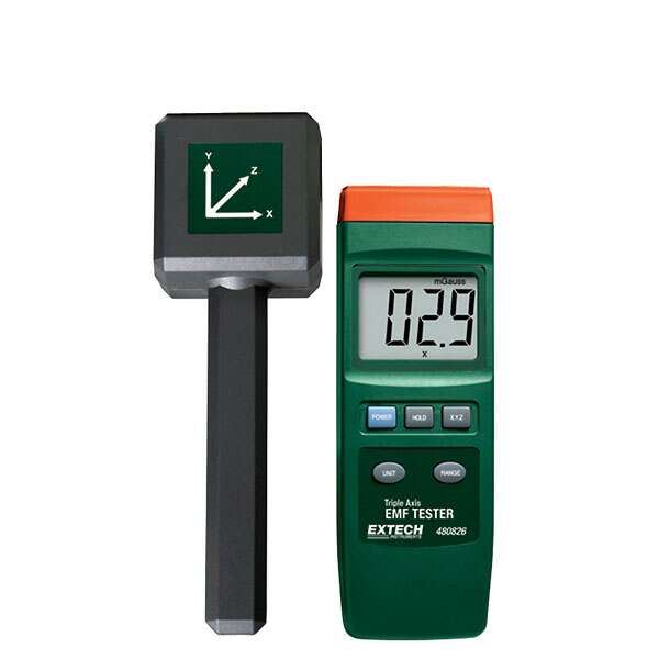 Extech 480826 Tre- Akse EMF Tester