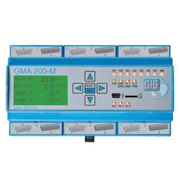 GfG GMA 200-MT kontroller for skinnemontering