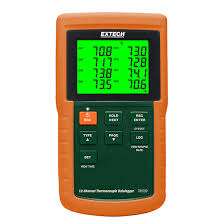 Extech TM500 12-kanals termometer