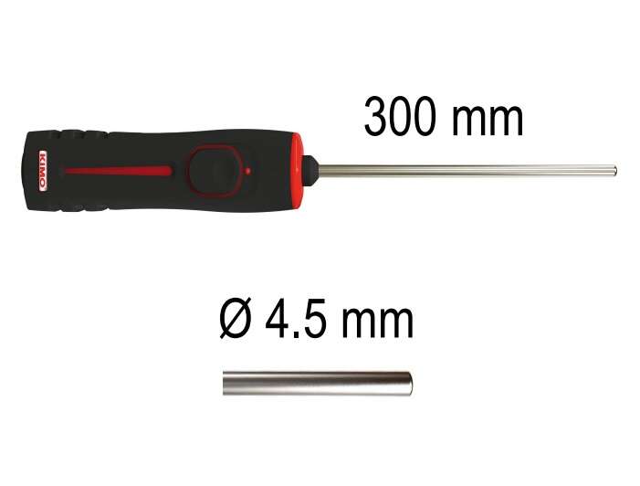 Kimo SPRP 300 nøyaktig innstikksføler (PT100)