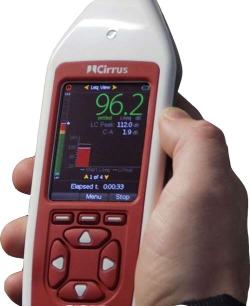 Cirrus Optimus+ Grønn CK:171B Lydnivåmålere