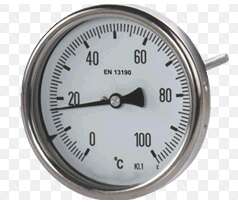 Kanal-/industritermometre