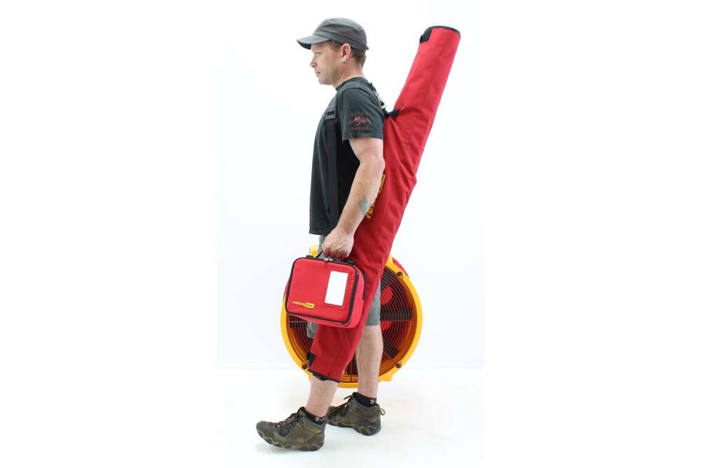 Retrotec Blower Door EU5310X-E/DM32X WiFi/3 vifter