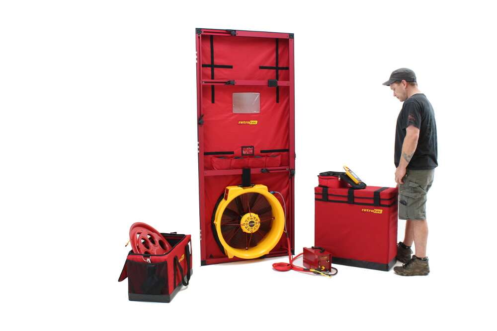 Retrotec Blower Door EU6120X-E m/DM32X WiFi