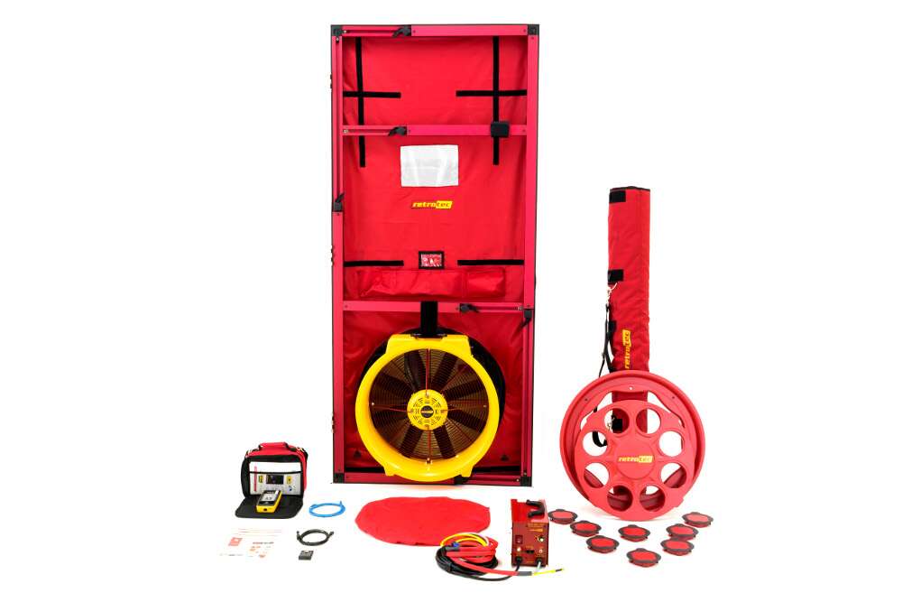 Retrotec Blower Door EU6120X-E m/DM32X WiFi