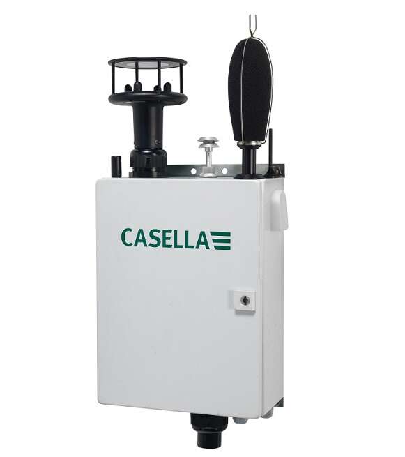 Casella Guardian2 utendørsmåler for støv, vibrasjon og støy