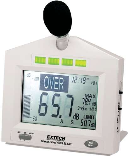 Extech SL130 lydnivåmåler m/alarm