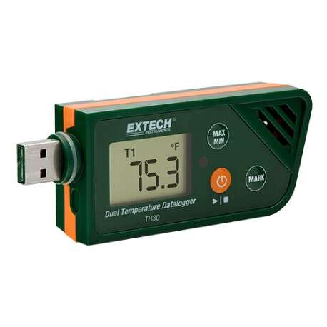 Extech TH30 2- kanals temperaturlogger