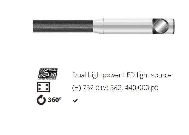 Vizaar Inviz Ø=12,7mm videoprobe