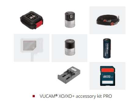Vizaar Vucam XO/XO+ tilbehørspakke Pro