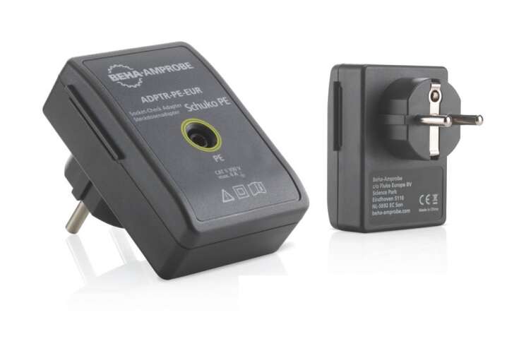 Amprobe stikkontakt adapter, Schuko PE