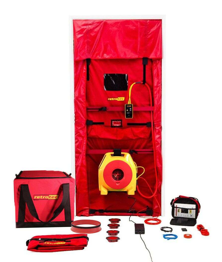 Retrotec Blower Door EU300X-E m/DM32X WiFi