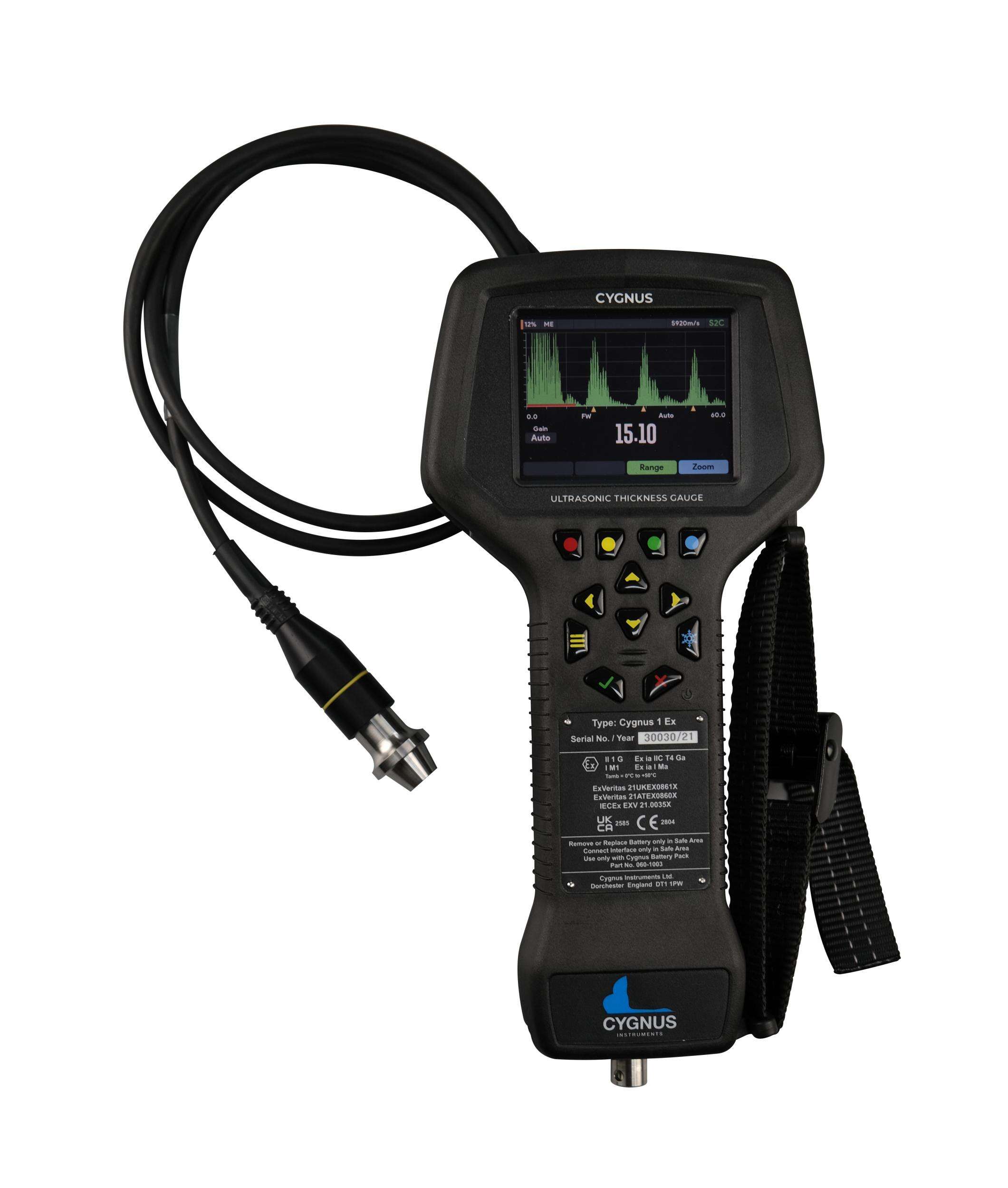 Cygnus 1 Ex ultralyd tykkelsesmåler (ATEX & MET)