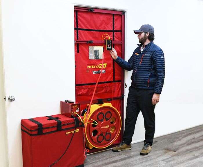 Retrotec Blower Door EU6110X-E m/DM32X WiFi