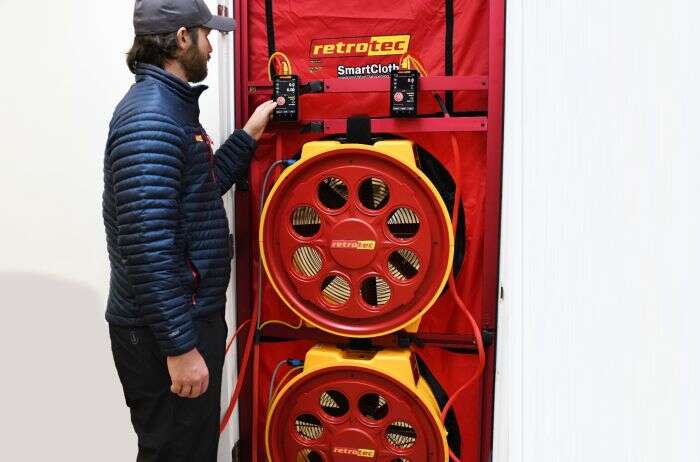 Retrotec 5210F - Fire system Enclosure Integrity med to vifter