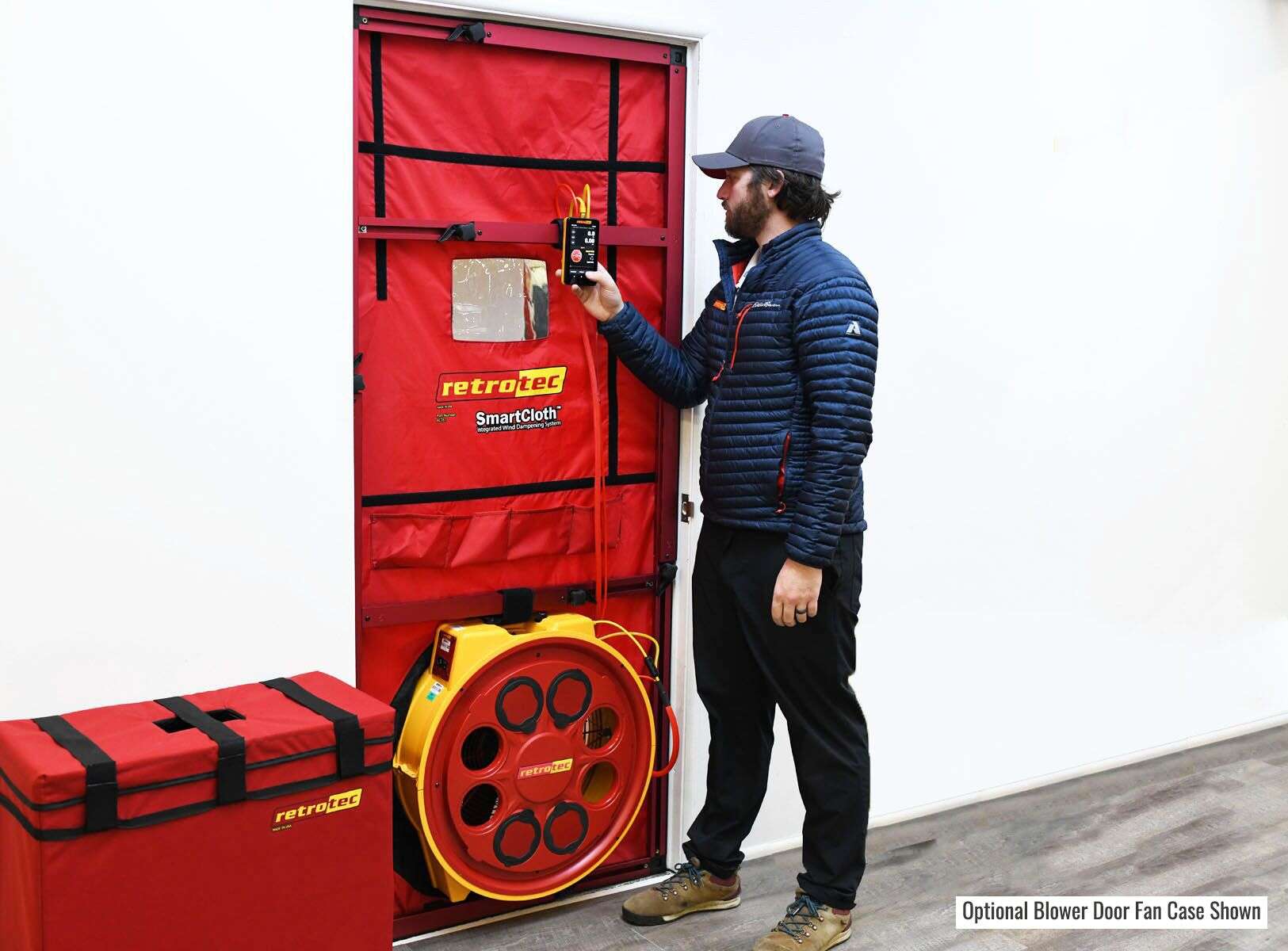 Retrotec Blower Door EU5100X-E m/DM32X WiFi