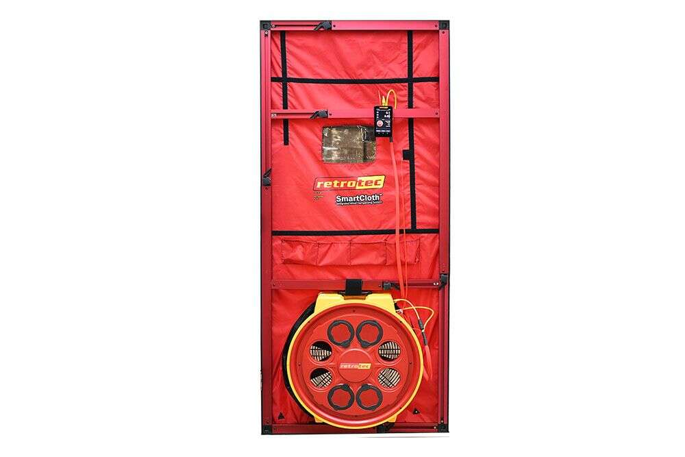 Retrotec Blower Door EU5100X-E m/DM32X WiFi
