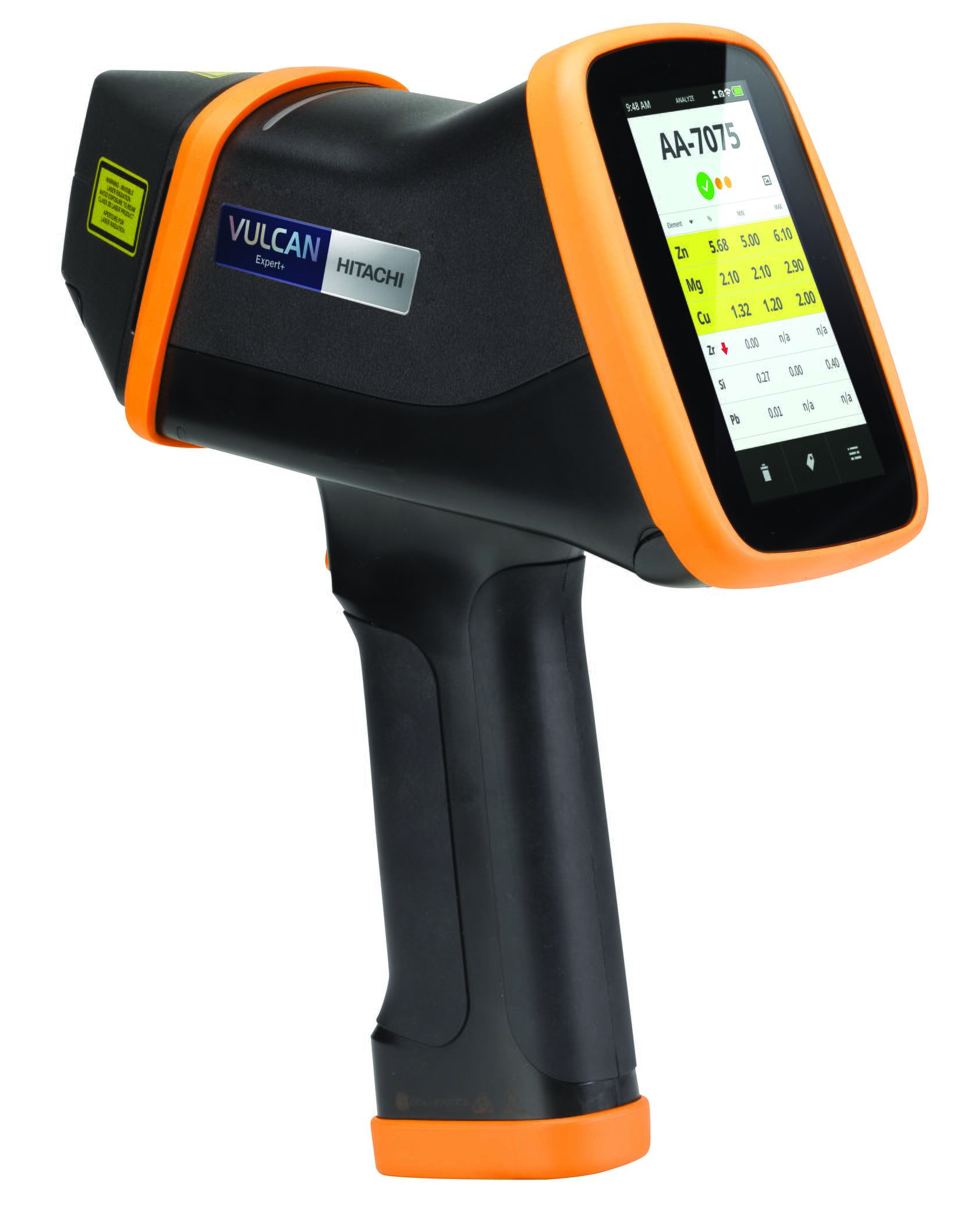 Hitachi Hightech Vulcan Expert LIBS sorteringsverktøy