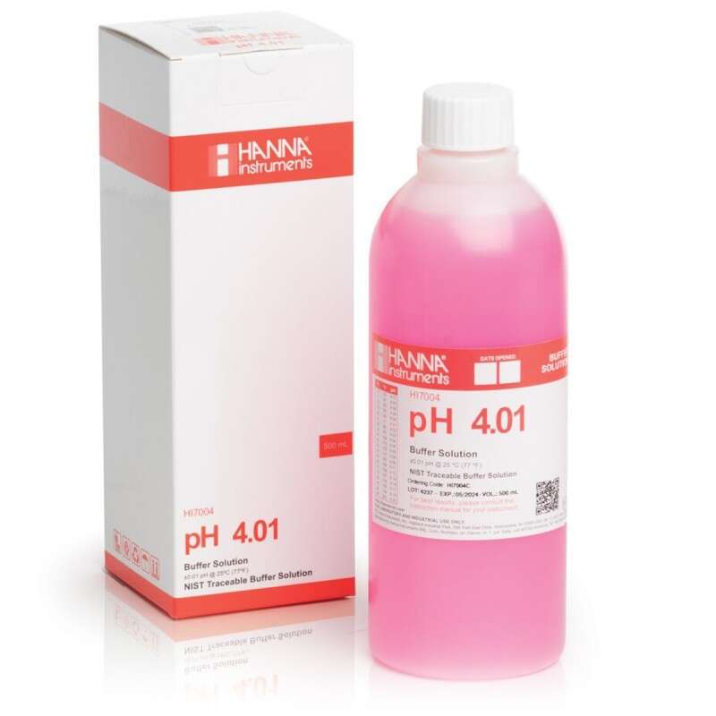 HI-7004C Buffer Solution pH4.01 Red