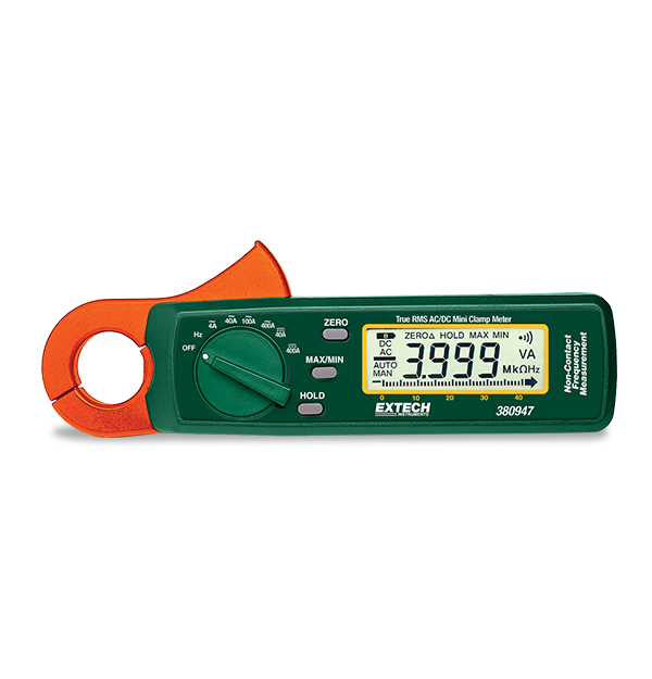 Extech X CLAMP METER 400A AC/DC, TRMS, FREQ