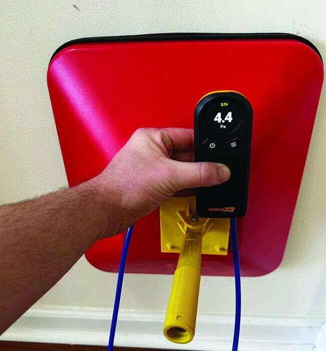 Retrotec Solo èn-kanals manometer