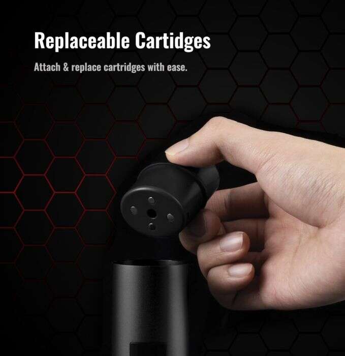 Air Tracer Smoke Generator (liten røykmaskin med ampuller)