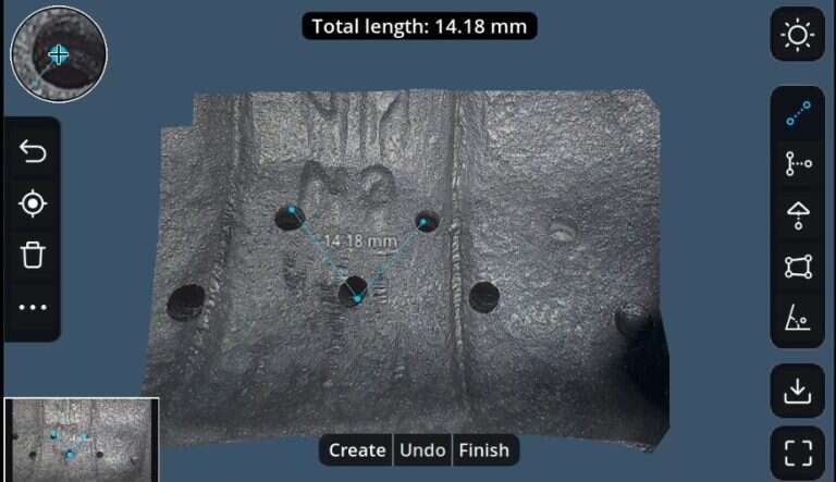 Mitcorp X3000 6.0mm - med 3D måling